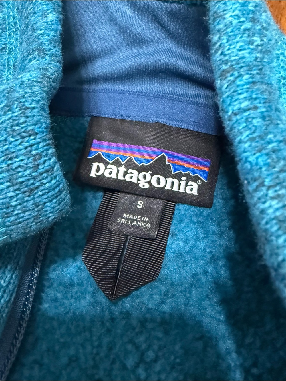Patagonia Men’s Better Sweater Full Zip Fleece Jacket Blue Size Small 25527 - Picture 2 of 7